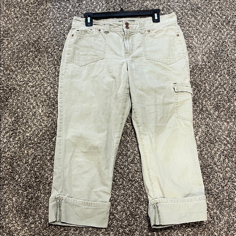 Jeanstar Light Khaki Cropped Cargo style